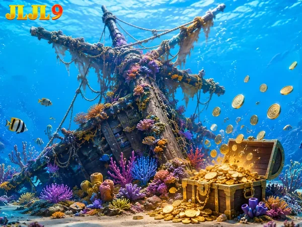 Fierce Fishing underwater scene on JLJL9